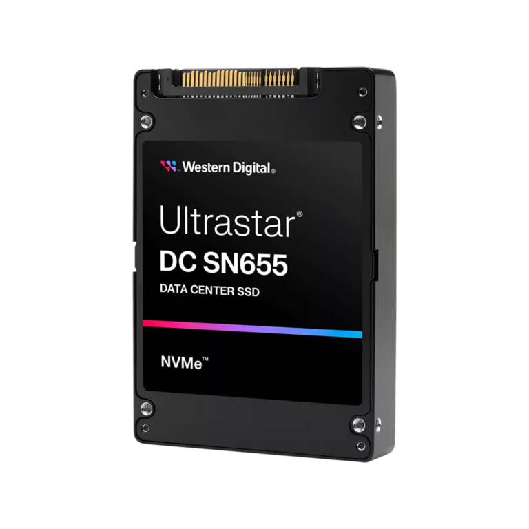WD Ultrastar DC SN655 15.36TB U.3 NVMe SSD