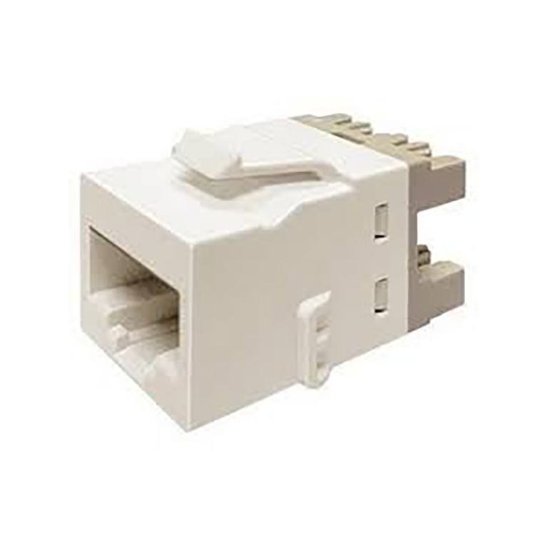 CommScope KJ-Series CAT5e White Keystone Jack
