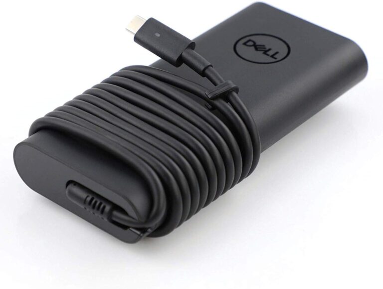Dell E5 130W USB-C AC Adapter with Red Top Plug
