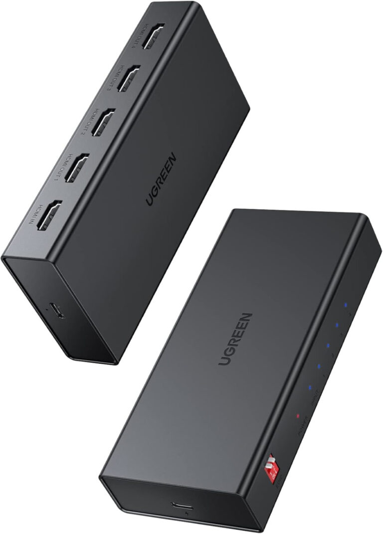 UGREEN HDMI 1x4 Video Splitter 4K – Black
