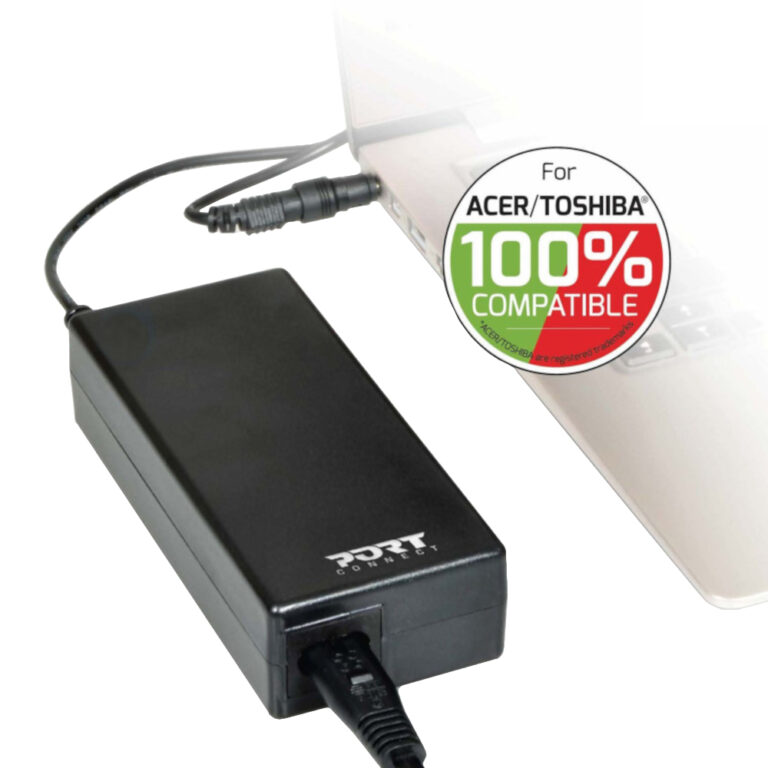 Port 65W Acer & Toshiba AC Adapter 19V