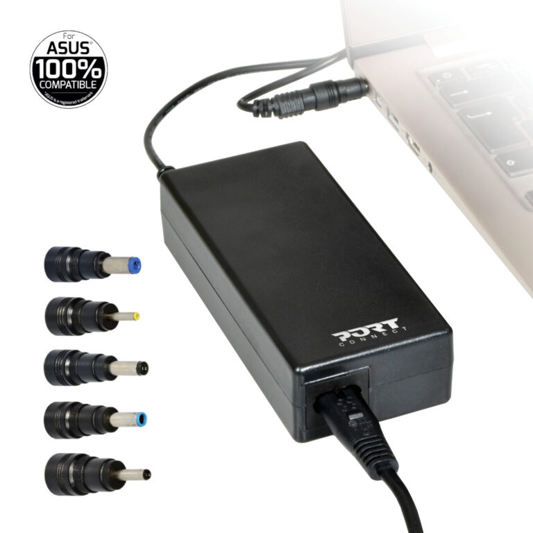 Port 65W Asus AC Adapter 900093-AS