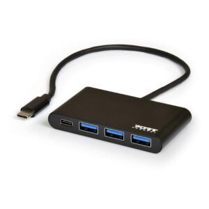 Port USB-C 4-Port Hub with PD 30cm