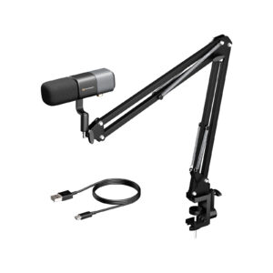 podcast studio condenser microphone