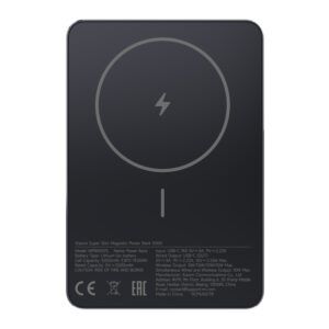 Xiaomi Super Slim Magnetic Power Bank 5000mAh - Black