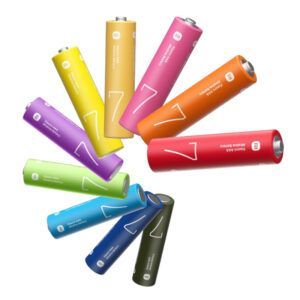 Xiaomi AAA Rainbow Batteries 10 Pack