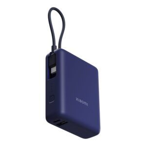 Xiaomi 33W Power Bank 10000mAh with Integrated Cable - Blue