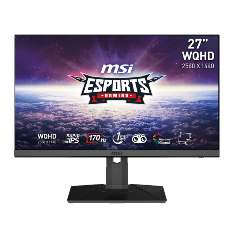 MSI G272QPF 27" WQHD 170Hz IPS Gaming Monitor