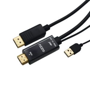 Gizzu 4K HDMI to DP Cable 1.8m