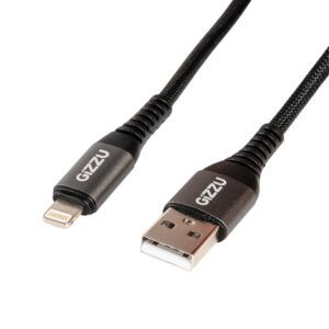Gizzu 12W USB to Lightning Cable 1m