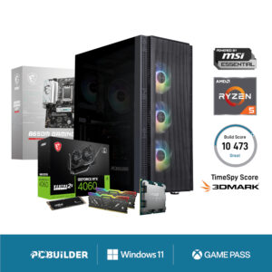 Ryzen 5 7600 RTX 4060 gaming PC