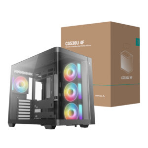DeepCool CG530U 4F ATX gaming chassis