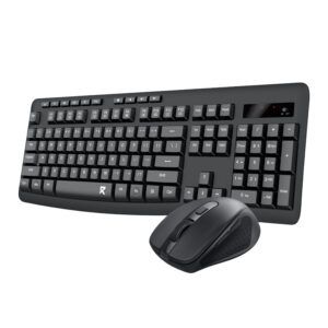 Redragon Wireless Office Keyboard and Mouse Combo - Black