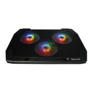Redragon Dual USB 3-Fan RGB Gaming Notebook Stand