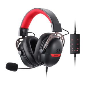 Redragon Aurora Over-Ear Gaming Headset - Black