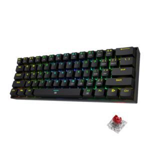 Redragon Dragonborn Wired Mechanical Keyboard RGB 67-Key Black