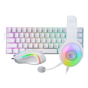 Redragon 3-in-1 Wired Combo - White