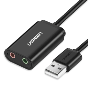 USB to 3.5mm sound adapter