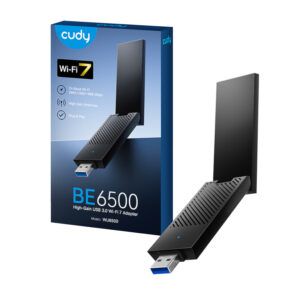 Cudy BE6500 Tri-Band Wi‑Fi 7 USB 3.0 Adapter