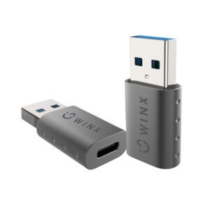 WINX LINK USB to Type-C Adapter Dual Pack