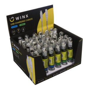 WINX USB to Type-C & Lightning Charging Cables 100cm
