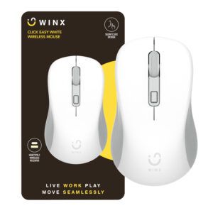 WINX CLICK Easy Wireless Mouse 1600DPI White