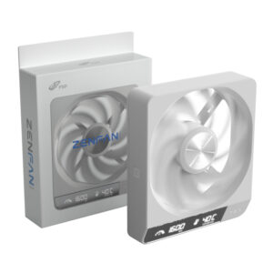 120mm PWM Smart Fan White