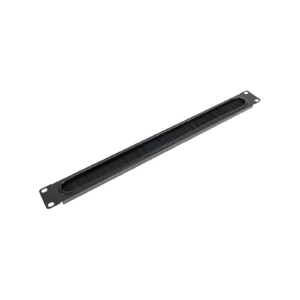1U black blanking plate