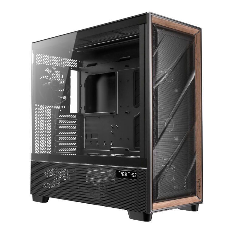 Antec FLUX PRO E-ATX Full Tower Gaming Case – Black