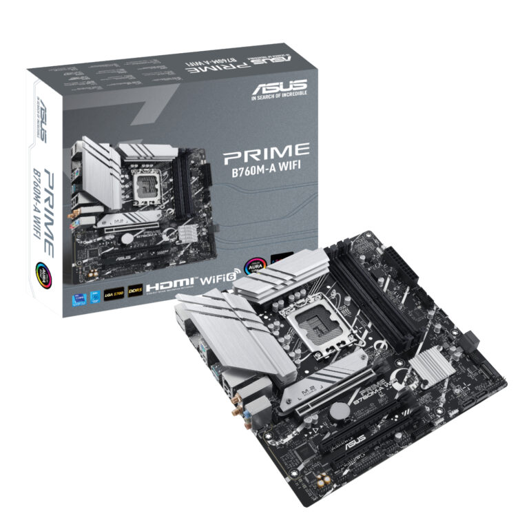 ASUS PRIME B760M-A WIFI LGA1700 M-ATX Motherboard