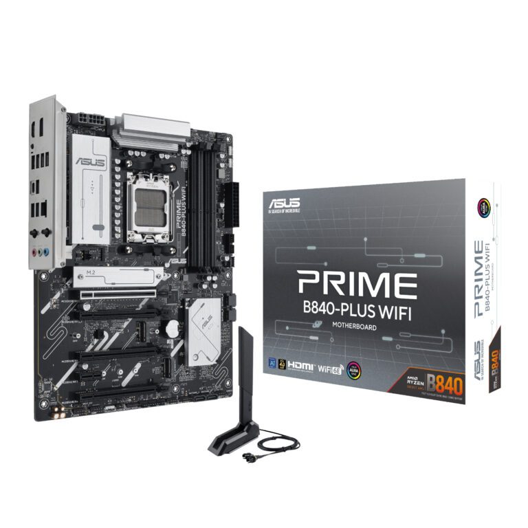 ASUS PRIME B840-PLUS WIFI AM5 ATX Motherboard