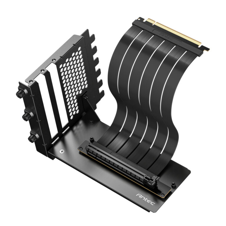 Antec PCI-E 4.0 Riser Cable Vertical Bracket Kit 200mm - Black