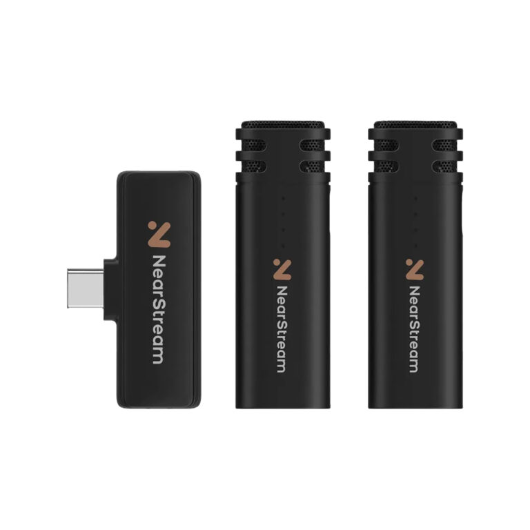 NearStream AWM10T-P AI Noise-Canceling Wireless Mic