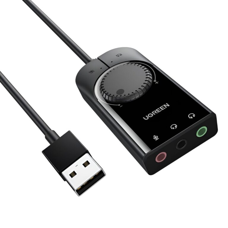 UGREEN CM129 USB-A to 3.5mm Audio Adapter