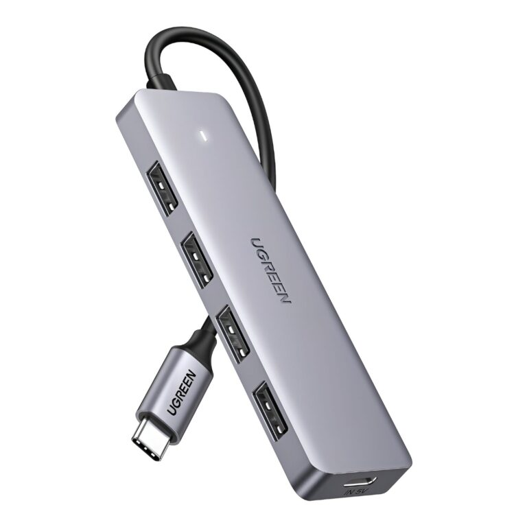 UGREEN 4-in-1 Type-C Hub USB 3.0 Silver