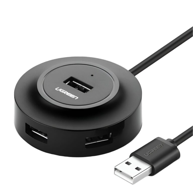 UGREEN 4-Port USB 2.0 Hub 20777 - Black