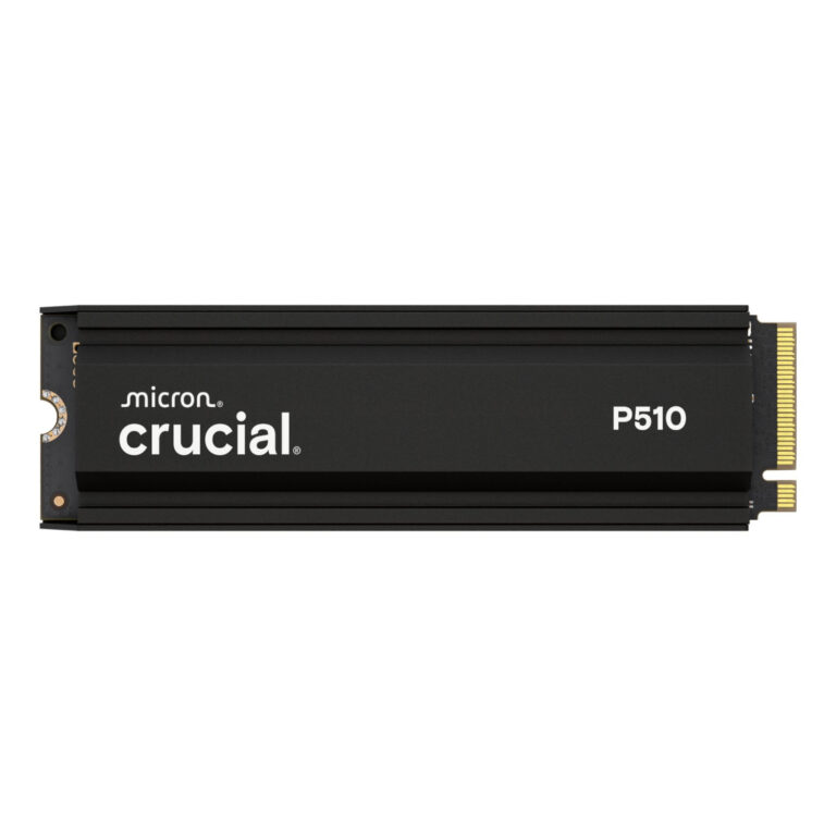 Crucial P510 2TB Gen5 NVMe SSD with Heatsink