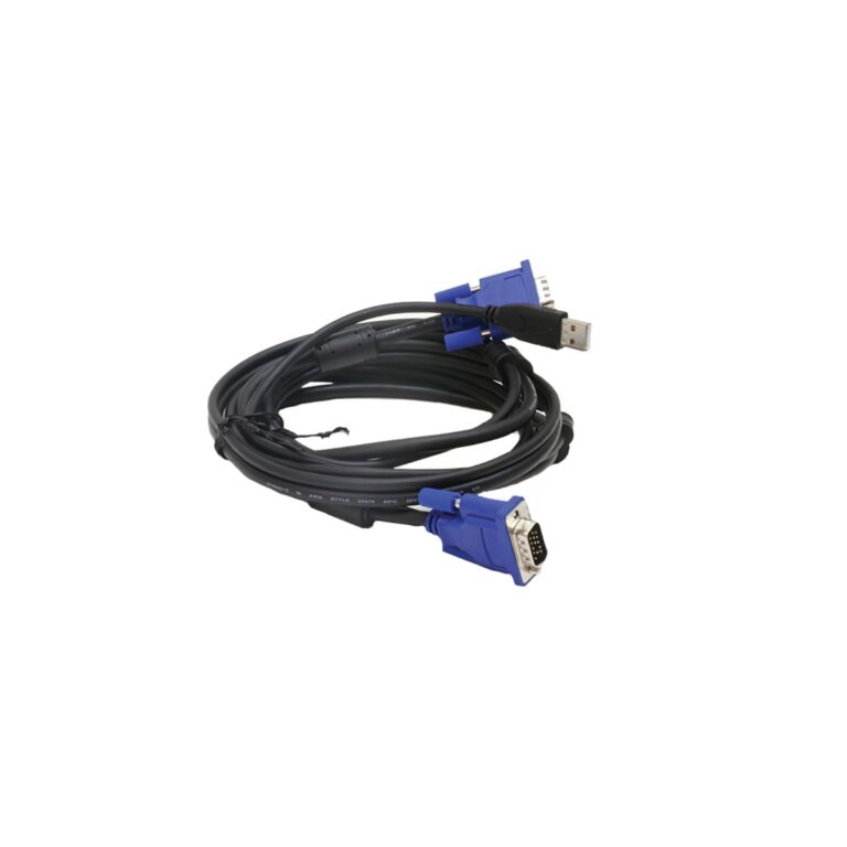 D-Link DKVM-CU 1.8m VGA & USB-A KVM Cable Set