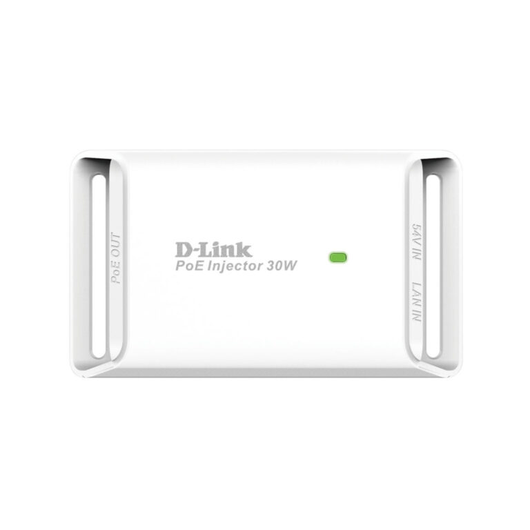 D-Link 1-Port Gigabit PoE+ Injector