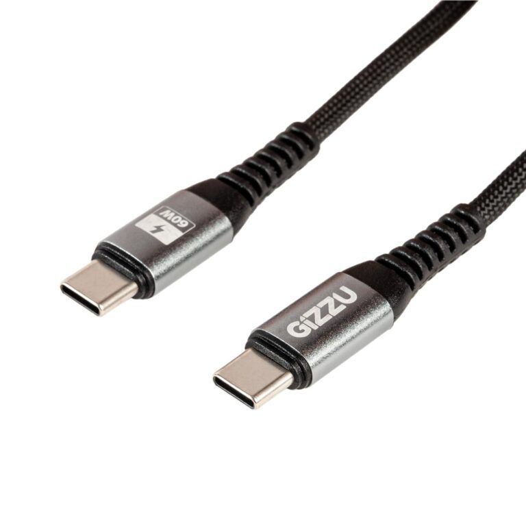 Gizzu 60W Type-C to Type-C Cable 1m
