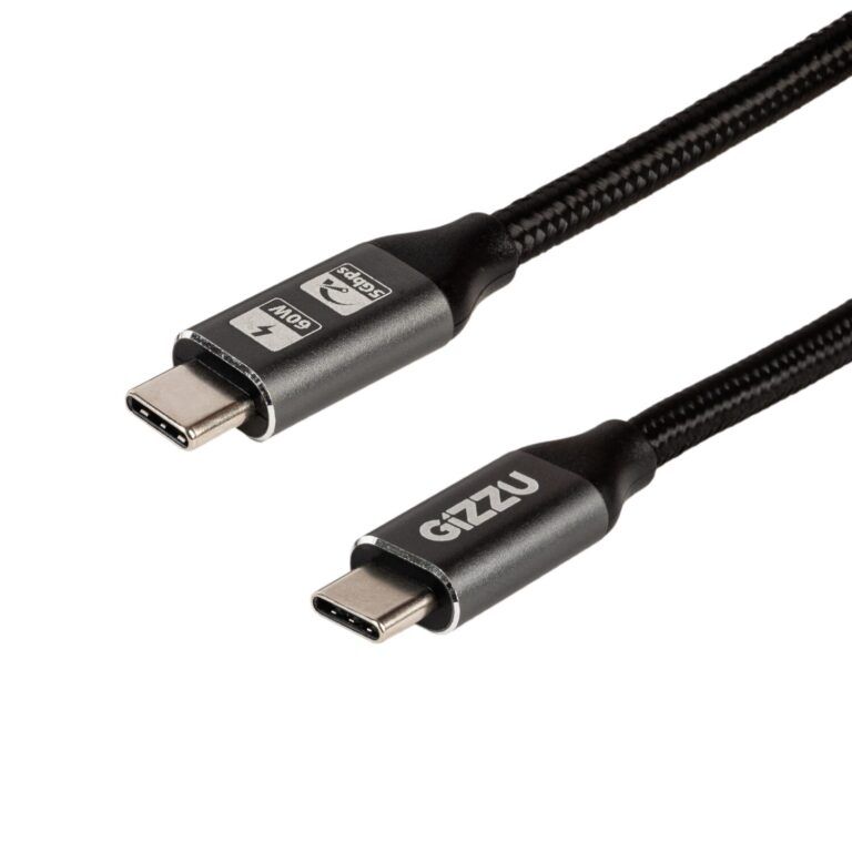 Gizzu 60W 5Gbps Type-C Cable 1m