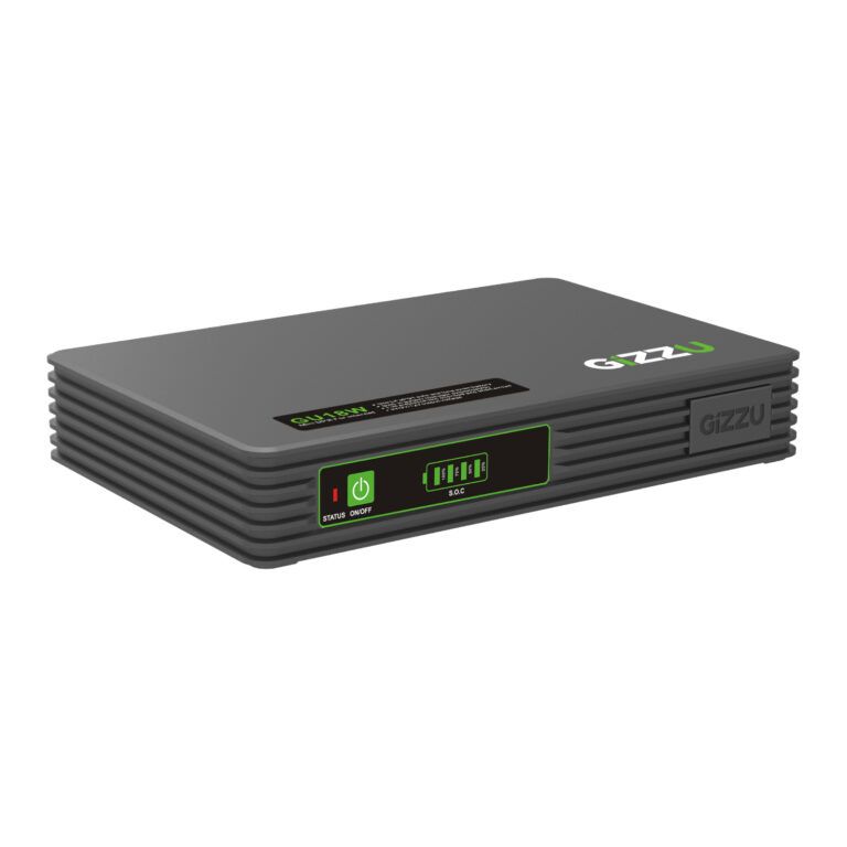Gizzu SURF Simple 18W 55Wh LiFePO4 Mini DC UPS