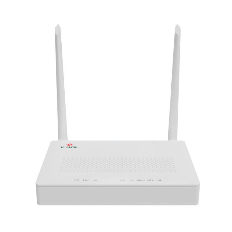 V-SOL 1XPON 4GE 1POTS CATV USB 3.0 Wi‑Fi 5 HGU ONT