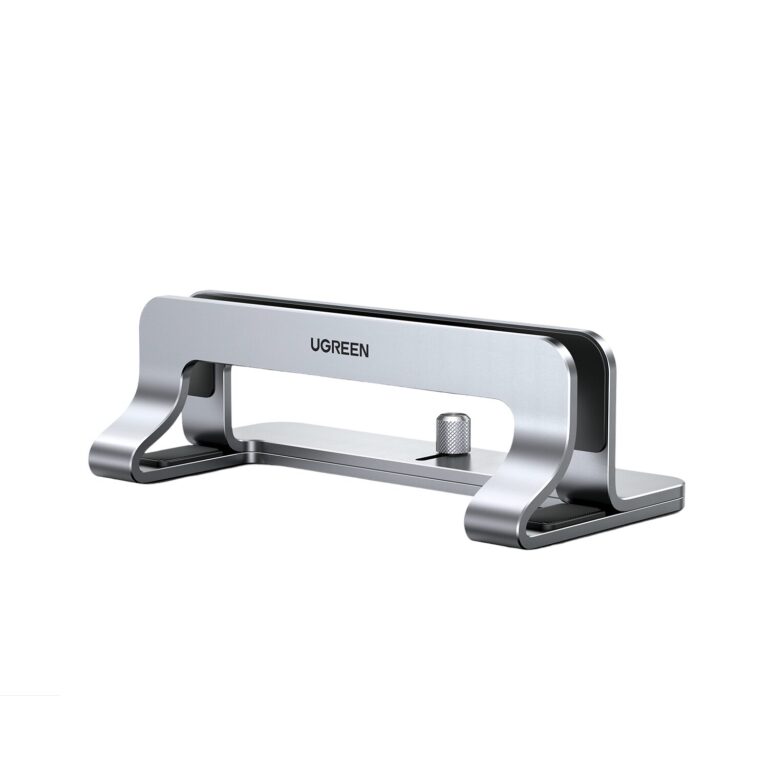 UGREEN Vertical Aluminium Laptop Stand, Silver
