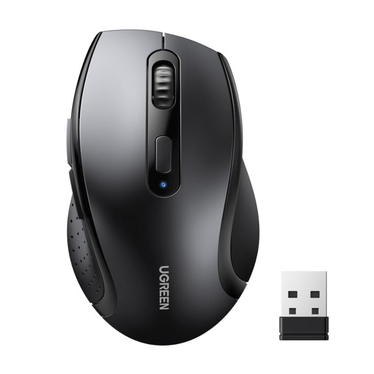 UGREEN M511 Ergonomic 2.4GHz Wireless Mouse Black