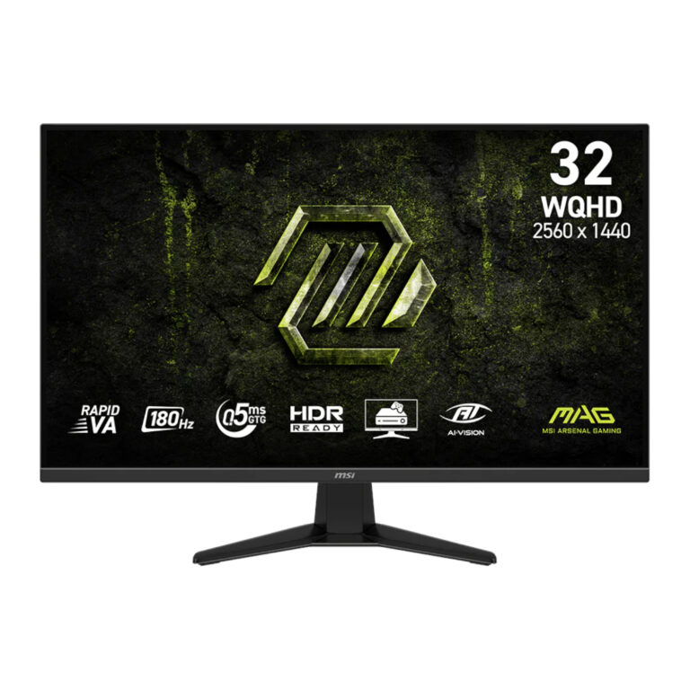 MSI MAG 325QF E18V 32" WQHD 180Hz Gaming Monitor