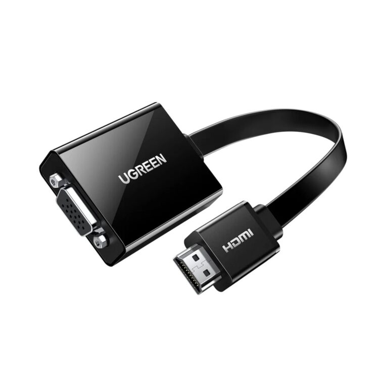 UGREEN HDMI to VGA Adapter with 3.5mm Audio & Power Port