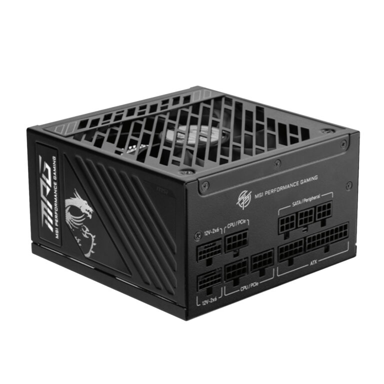 MSI MPG A1000GS PCIe 5 1000W Gold Modular PSU
