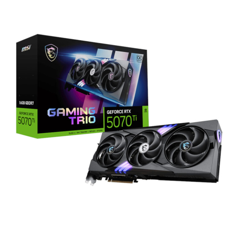 MSI GeForce RTX 5070 Ti GAMING TRIO OC PLUS 16GB