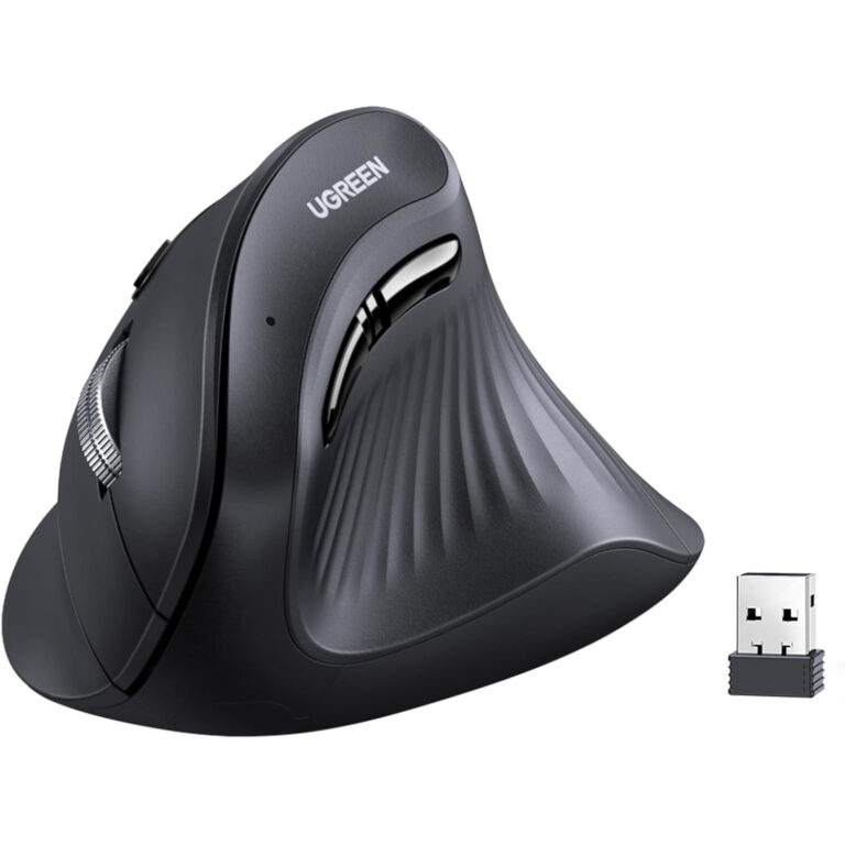 Ugreen MU008 Vertical Wireless Mouse Bluetooth & 2.4G